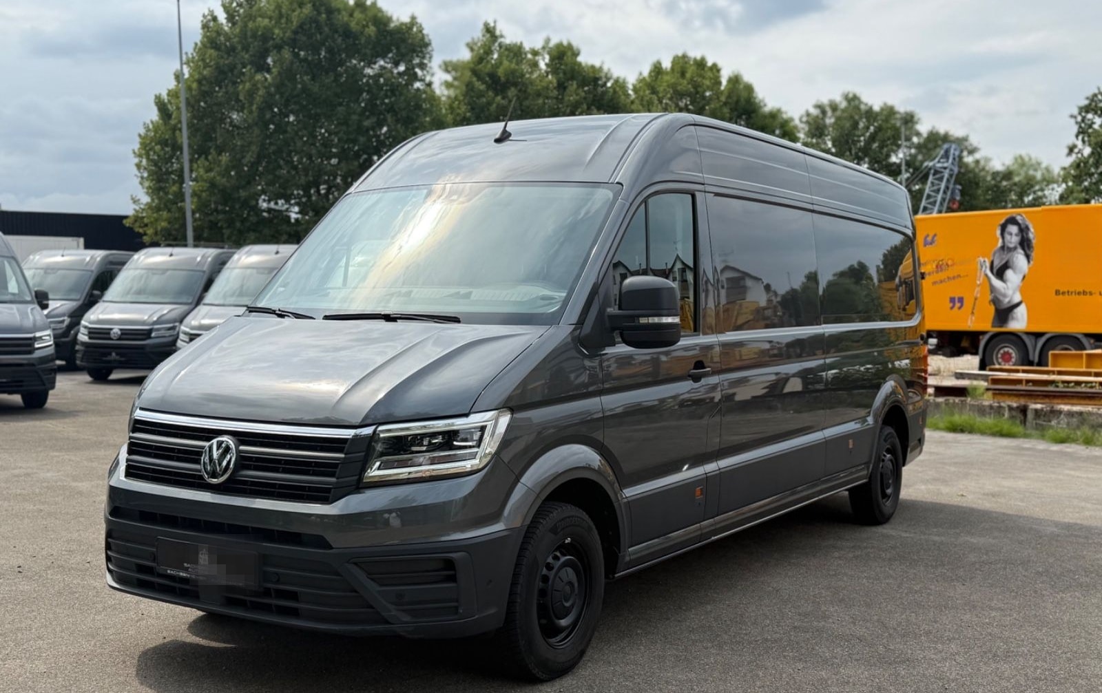 Volkswagen Crafter Kasten Kasten 35 lang Hochdach FWD foto 9