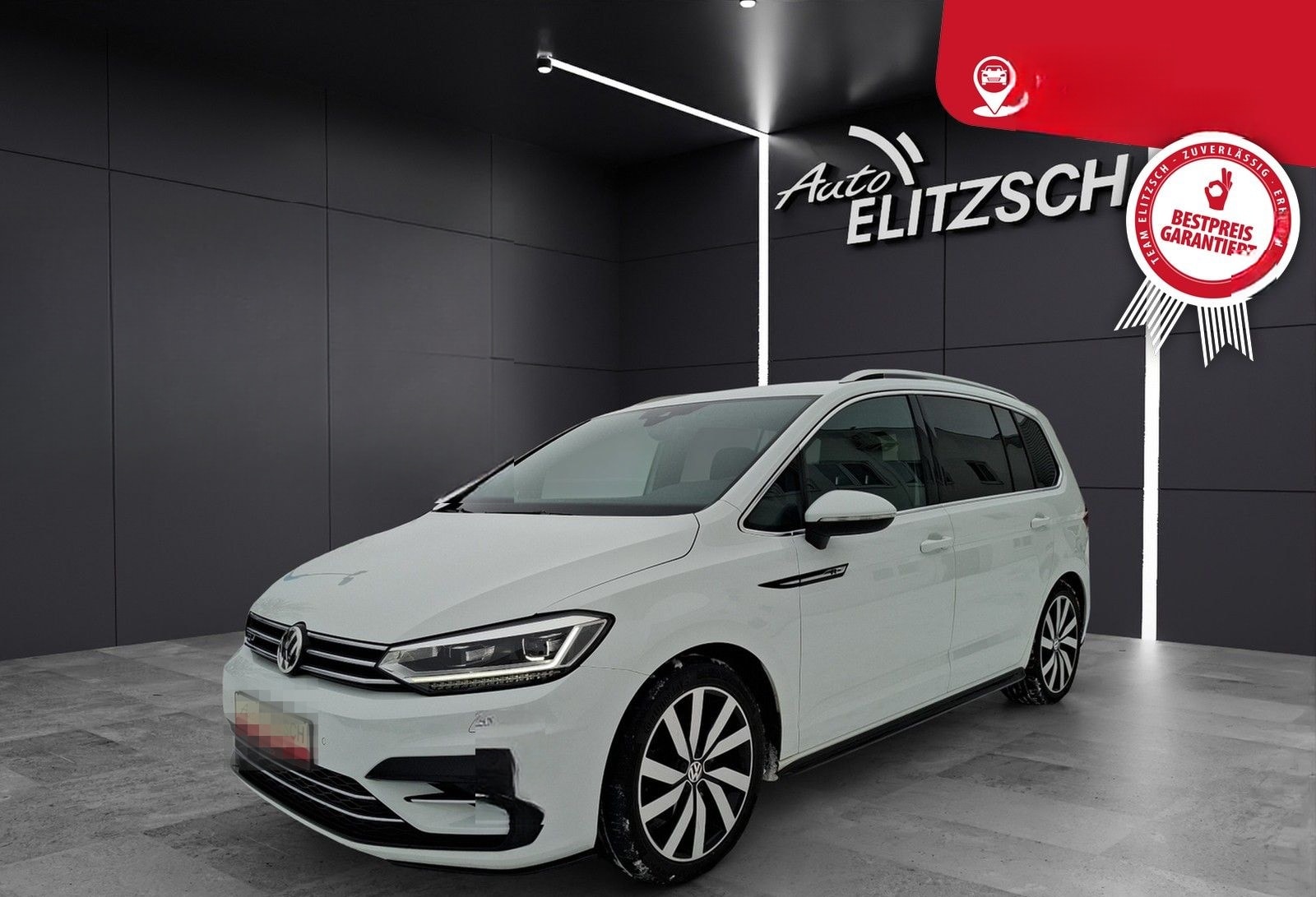 Volkswagen Touran 2.0 TDI R-Line LED Navi ACC AHK 7-Sitze S foto 1