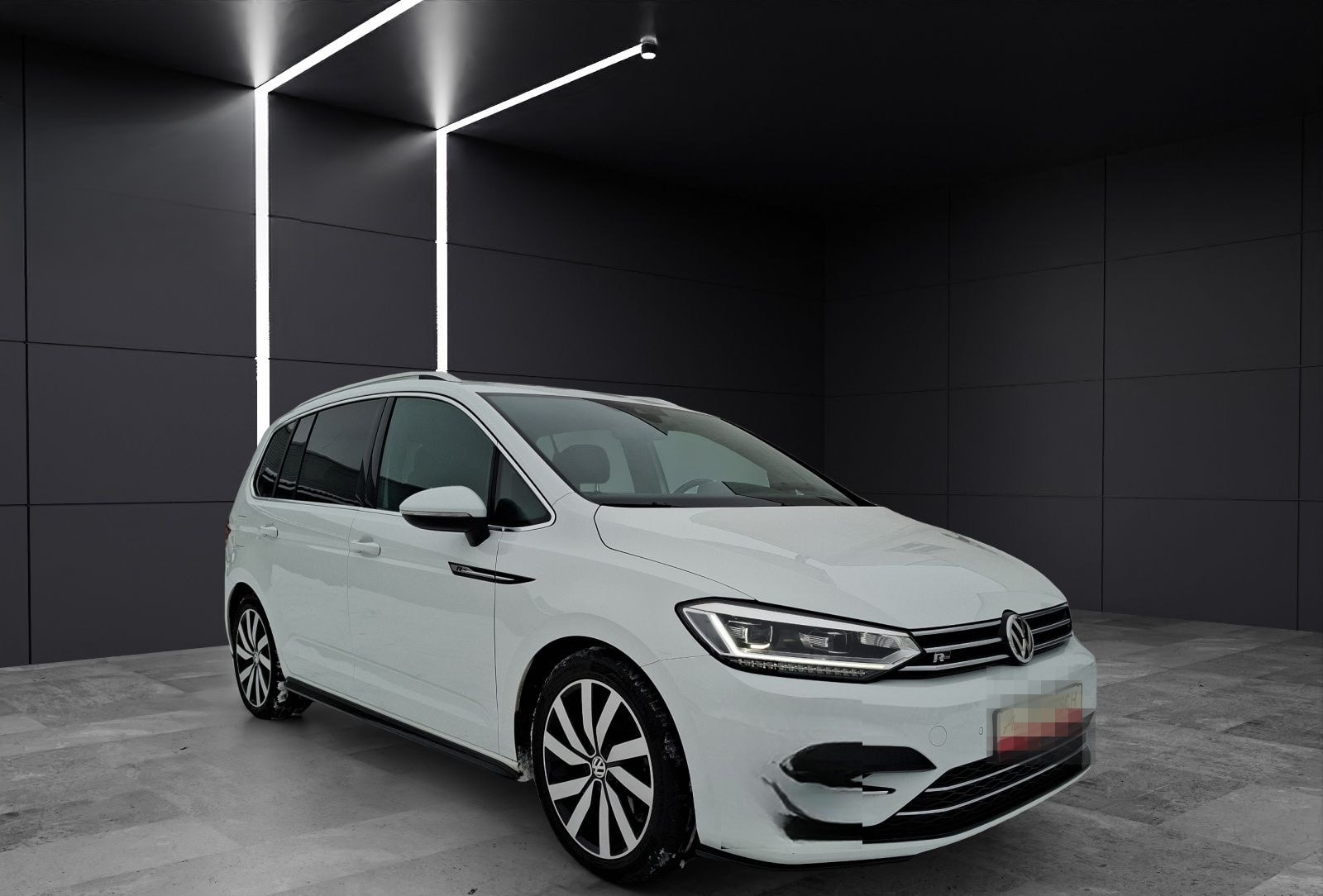 Volkswagen Touran 2.0 TDI R-Line LED Navi ACC AHK 7-Sitze S foto 7
