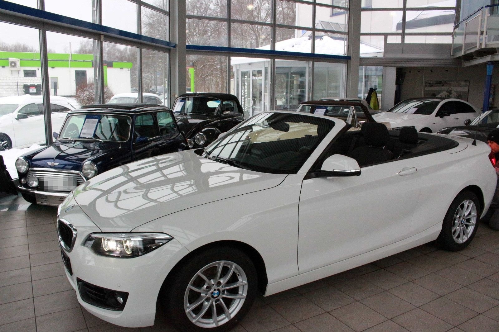 BMW 218 i Cabrio  Advantage  Automatik 1.Hand foto 18
