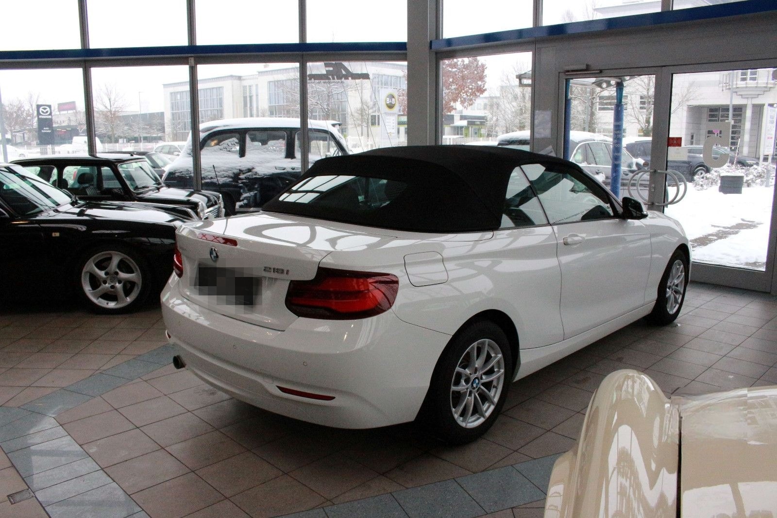 BMW 218 i Cabrio  Advantage  Automatik 1.Hand foto 4