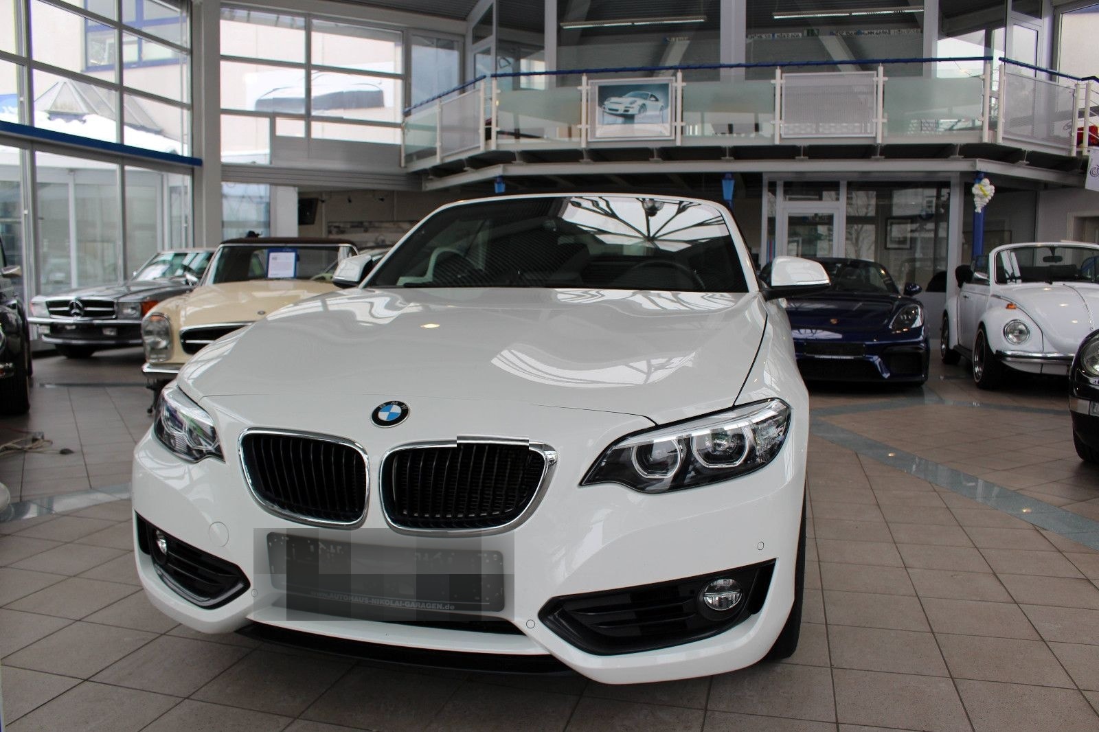 BMW 218 i Cabrio  Advantage  Automatik 1.Hand foto 8