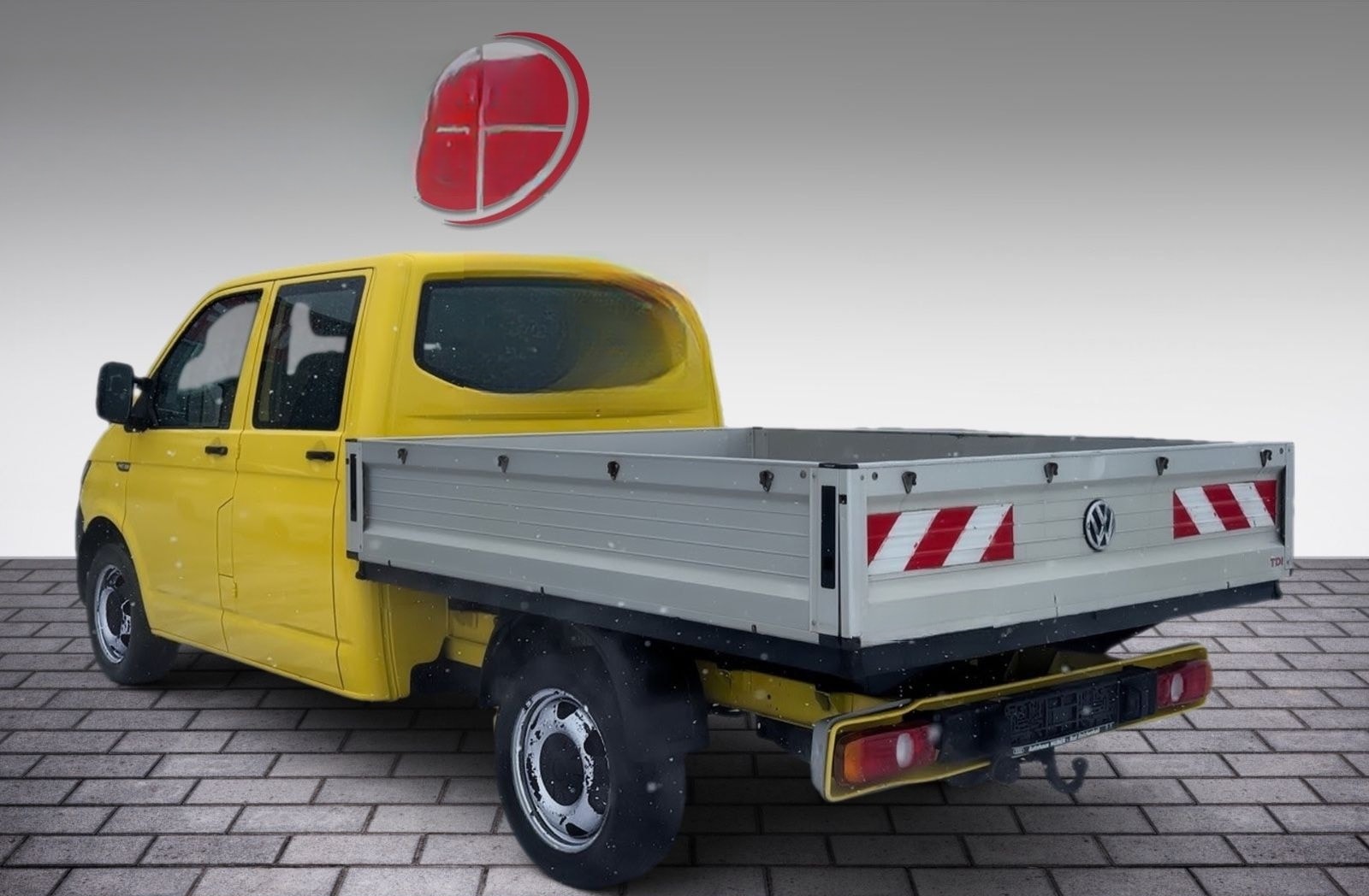 Volkswagen T6 Transporter Pritsche Pritsche Doppelkabine la foto 3