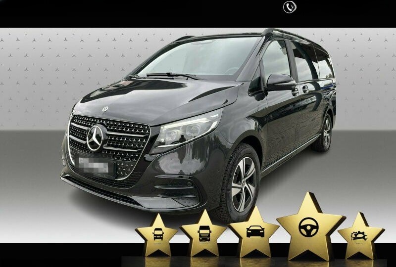 Mercedes-Benz V 300 d 4M AV L AMG Night STANDHZ+AHZV+DISTR+360 foto 1