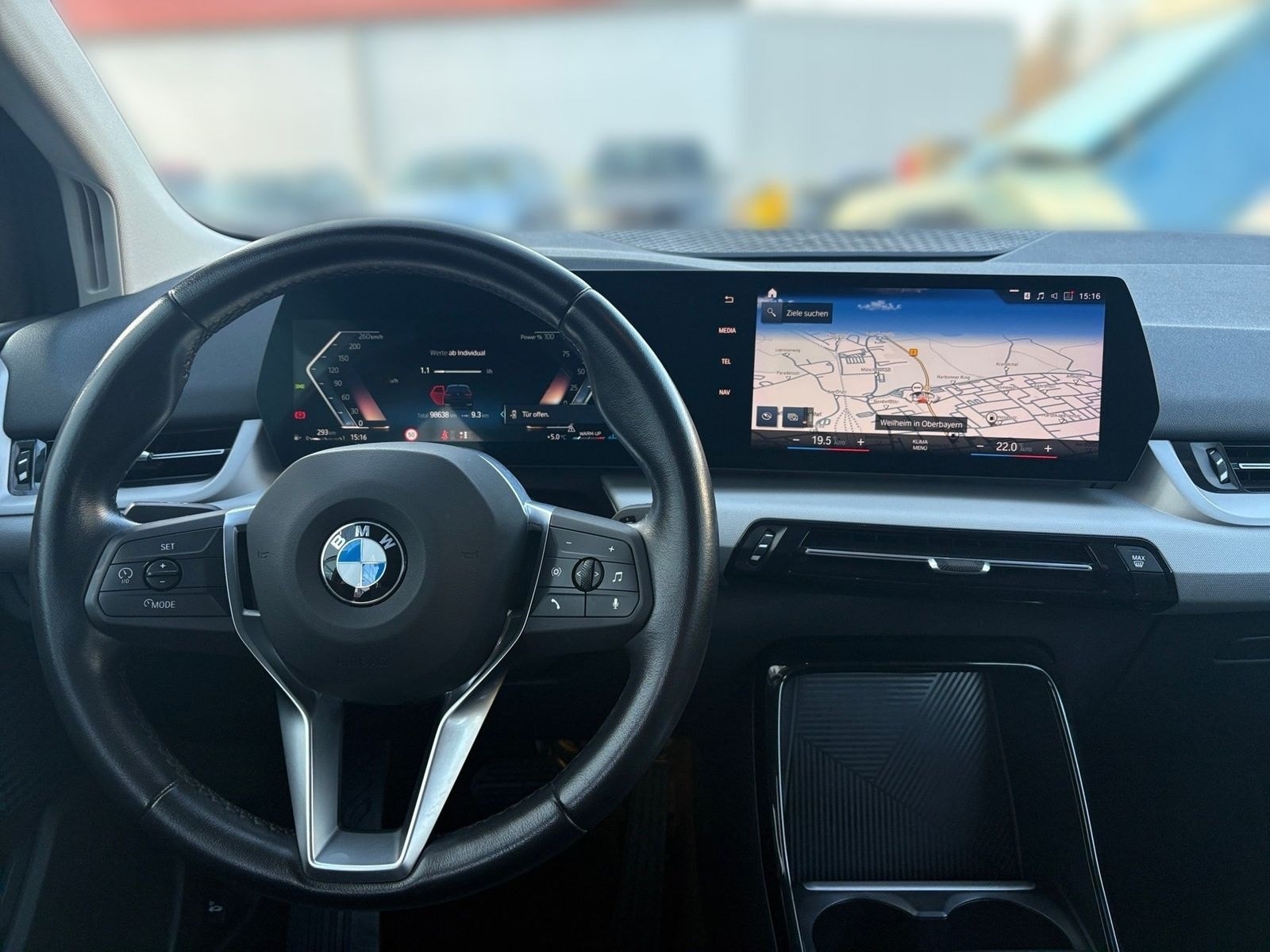 BMW 218d Active Tourer Aut. Navi Parkassistent AHK foto 3