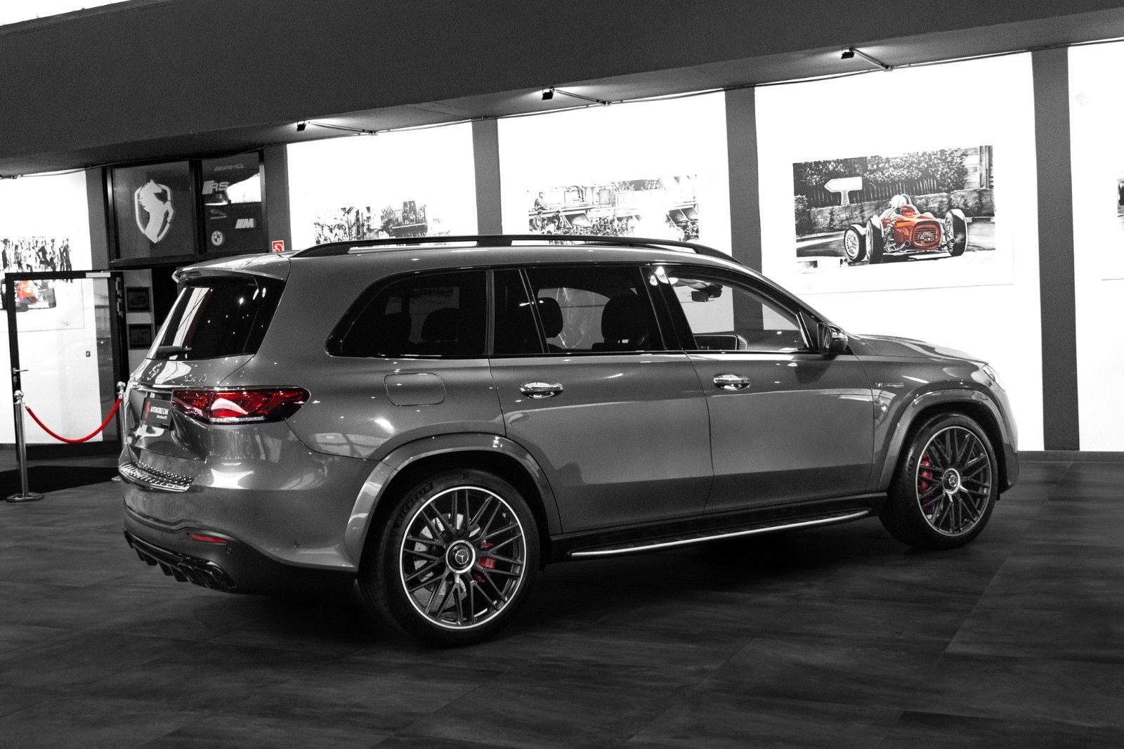 Mercedes-Benz GLS 63 AMG 4M+ #6-SITZE #23ALU #NIGHT-PAKET #1HD foto 9