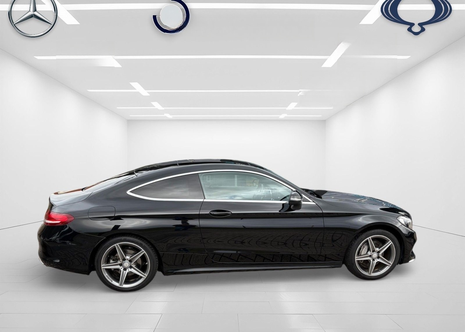 Mercedes-Benz C 180 Coupe AMG+TOTW.+SPIEGEL PAKET+PANO. DACH foto 9