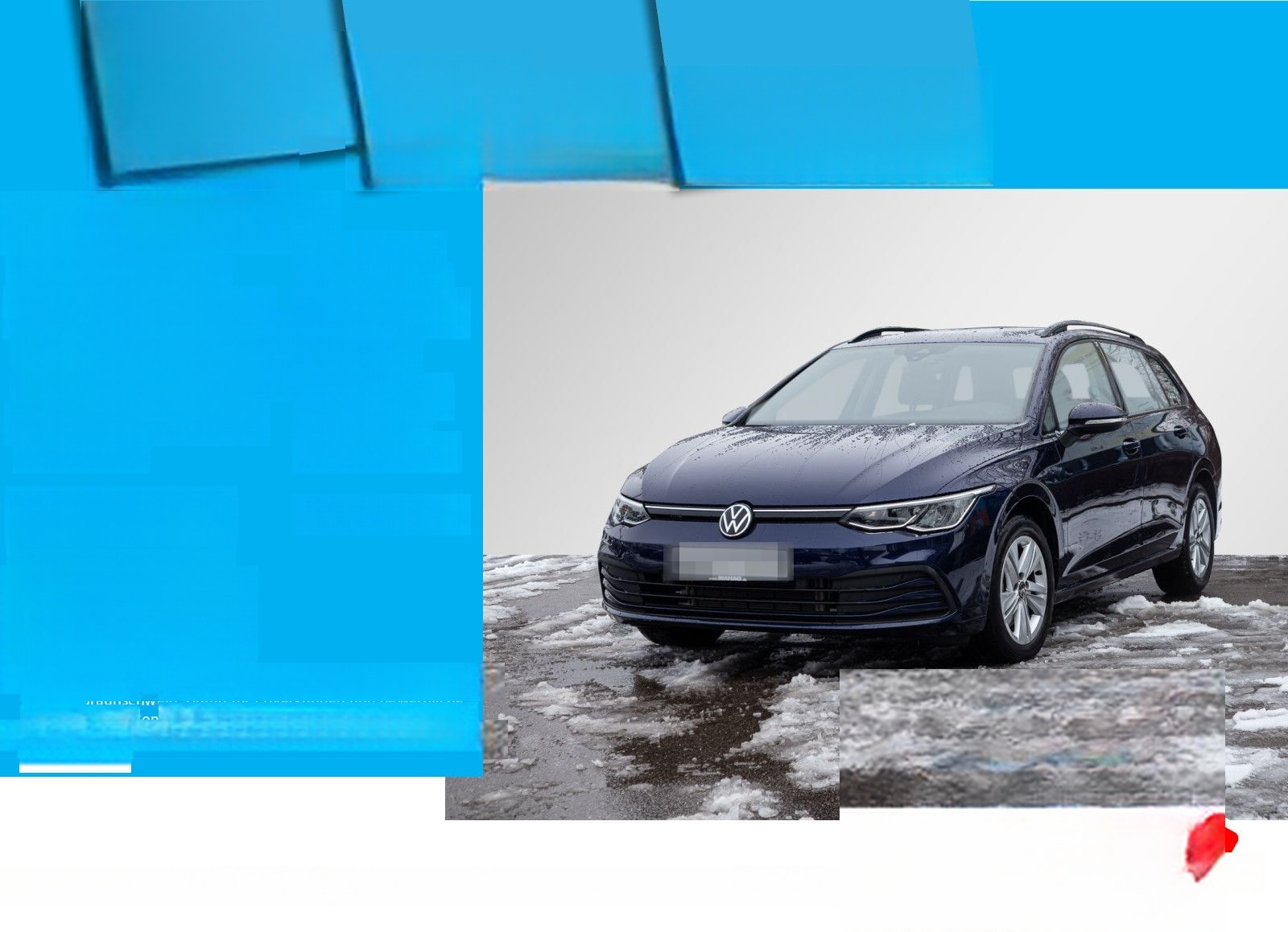 Volkswagen Golf VIII Variant Life 2.0 TDI AHK LED Navi Park foto 1