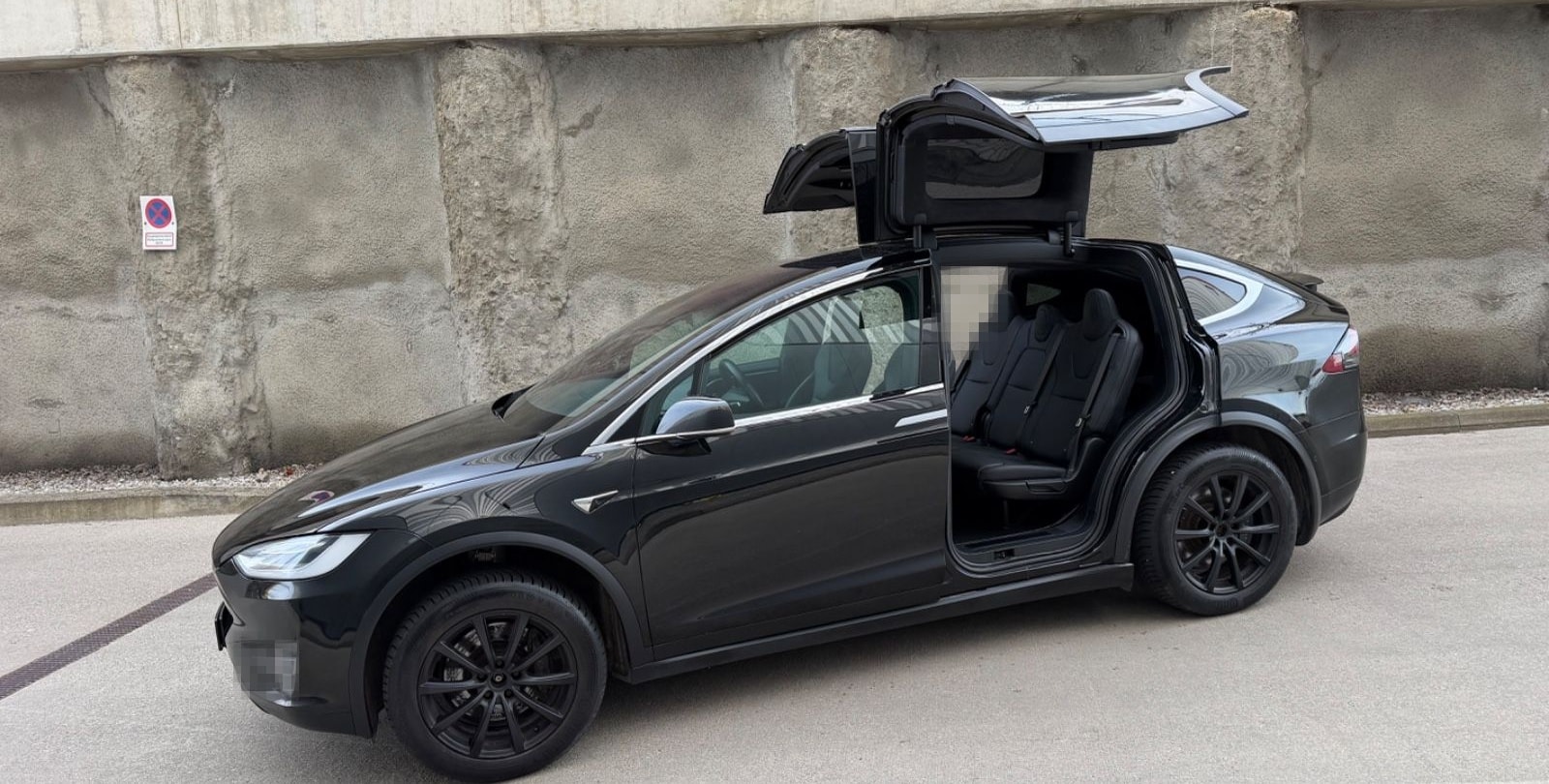 Tesla Model X Dual Motor Kamera 360 Leder Navi LED AHK foto 2