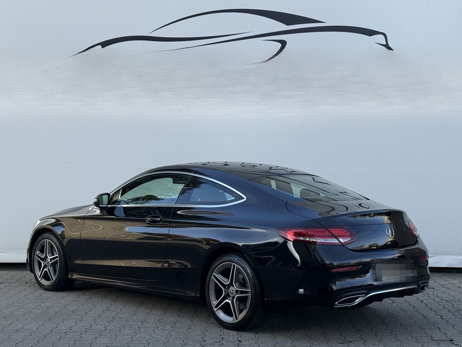 Mercedes-Benz C 200 d Coupe AMG Line | DigitalTacho | LED foto 3