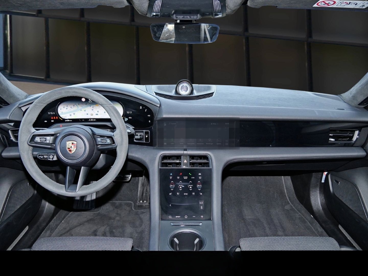 Porsche Taycan Turbo Cross Turismo HA-Lenkung Head-Up foto 13