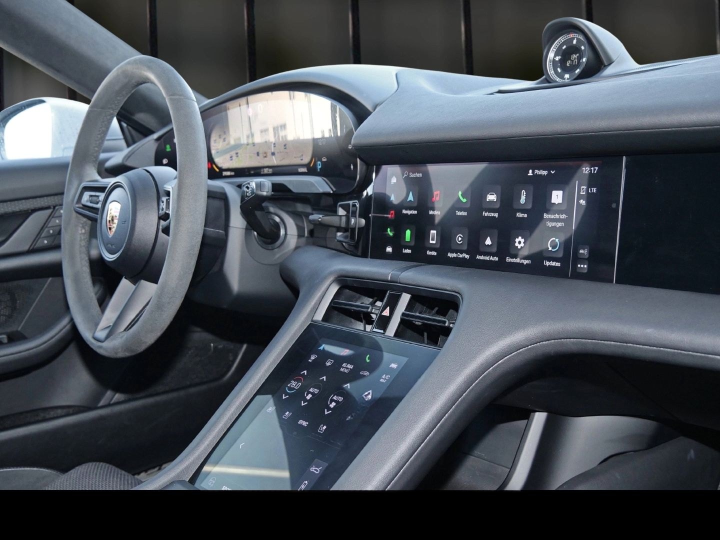 Porsche Taycan Turbo Cross Turismo HA-Lenkung Head-Up foto 4