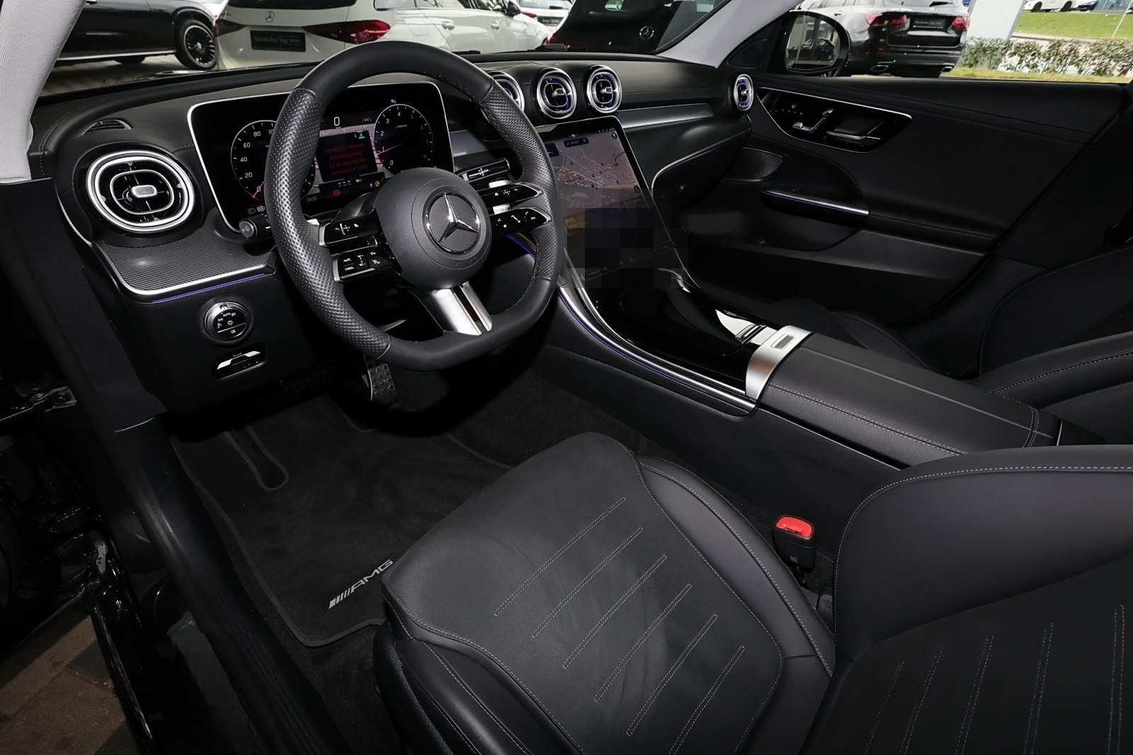 Mercedes-Benz C 180 AMG TOTWINKEL+MEMORY+360°+MBUX+LED+18 ZOLL foto 8