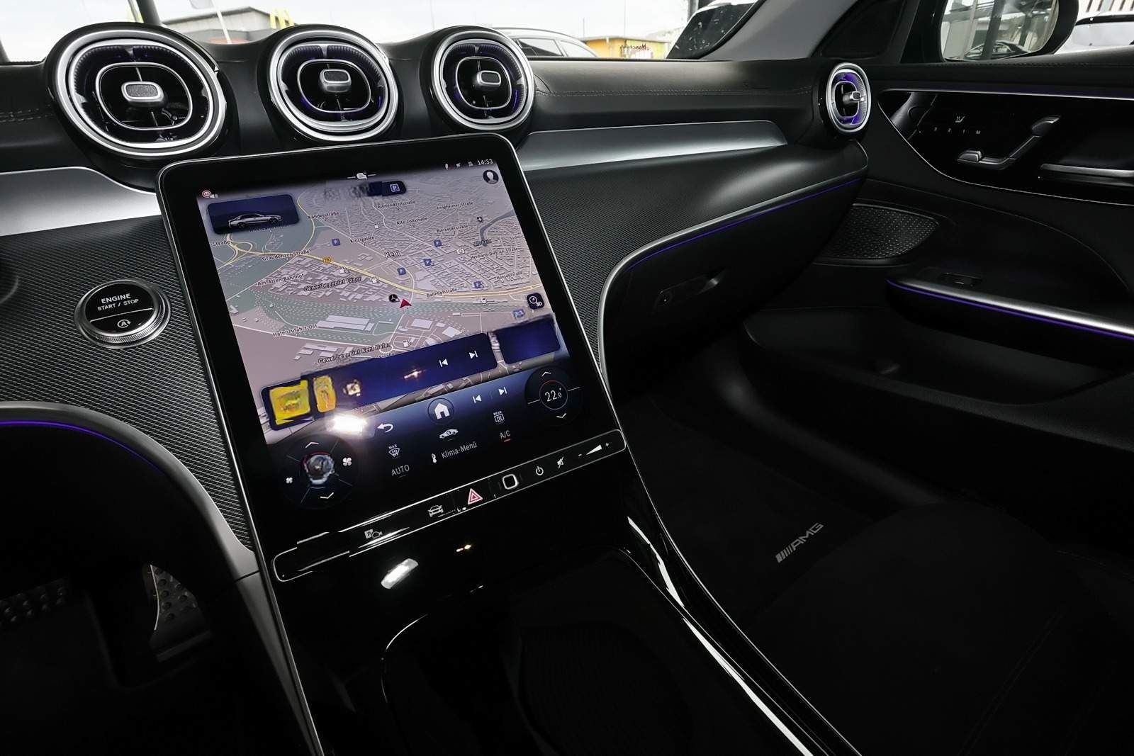 Mercedes-Benz C 180 AMG TOTWINKEL+MEMORY+360°+MBUX+LED+18 ZOLL foto 9