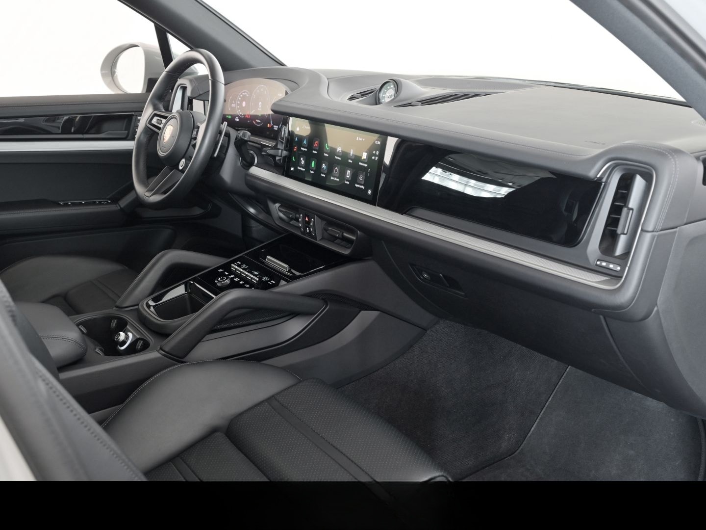 Porsche Cayenne E-Hybrid kreide AHK PANO LUFT Bose Surro foto 21