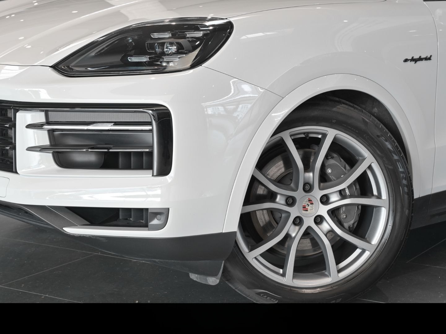 Porsche Cayenne E-Hybrid kreide AHK PANO LUFT Bose Surro foto 6