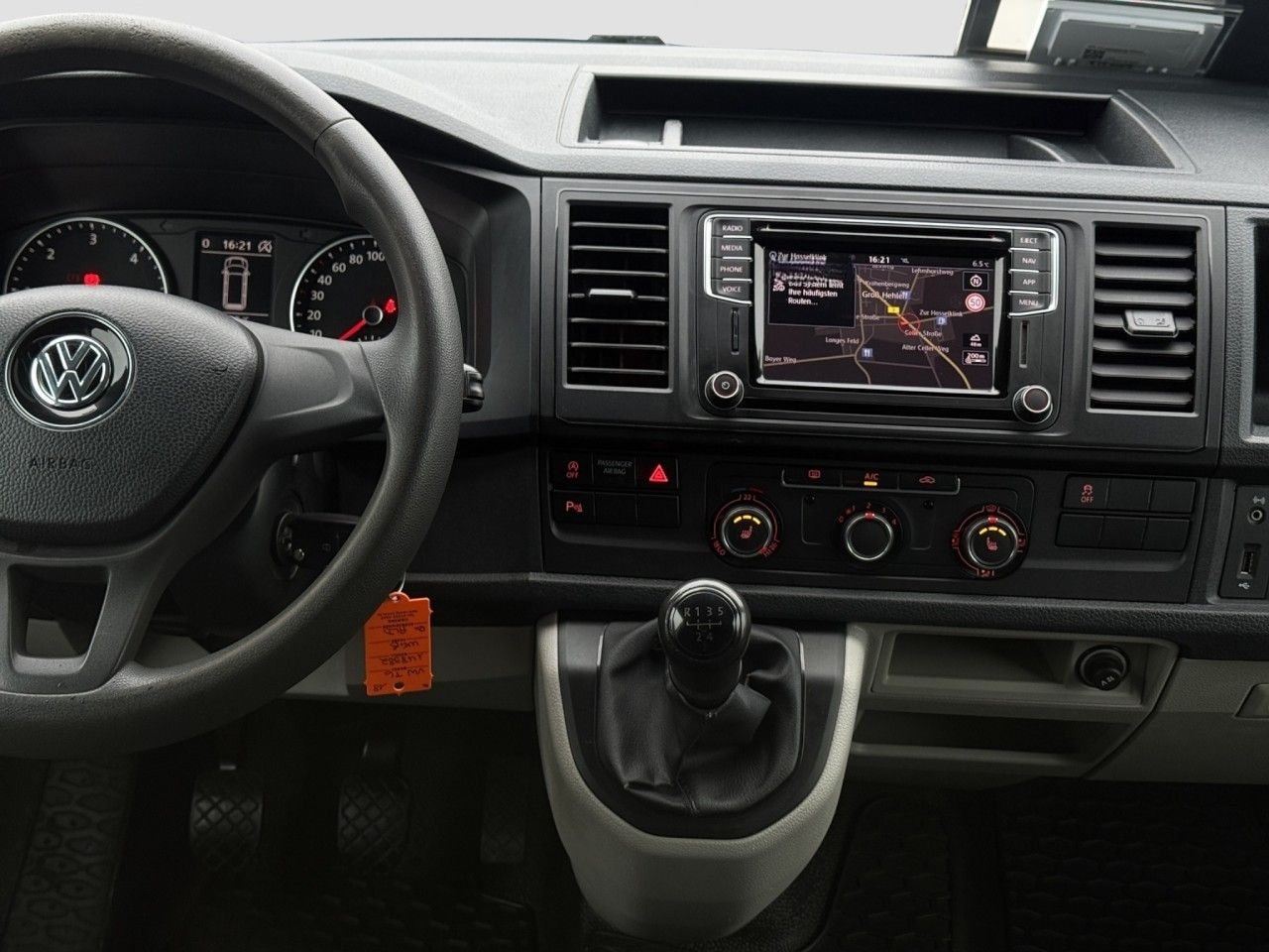 Volkswagen T6 Kasten lang/Klima/Navi/AHK/3-Sitze/2xSchiebet foto 11