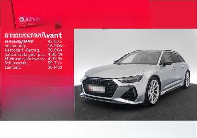 Audi RS6 Avant Dynamik/Pano/StdHzg/B&O/Laser foto 1