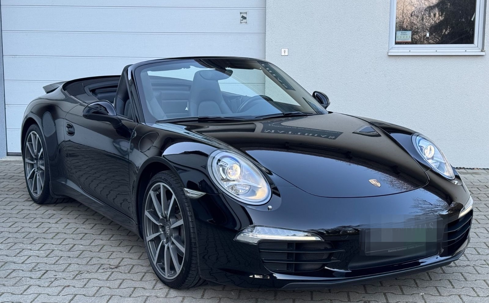 Porsche 991 Carrera Cabrio Schalter/1.Hand/Approved/deut foto 2