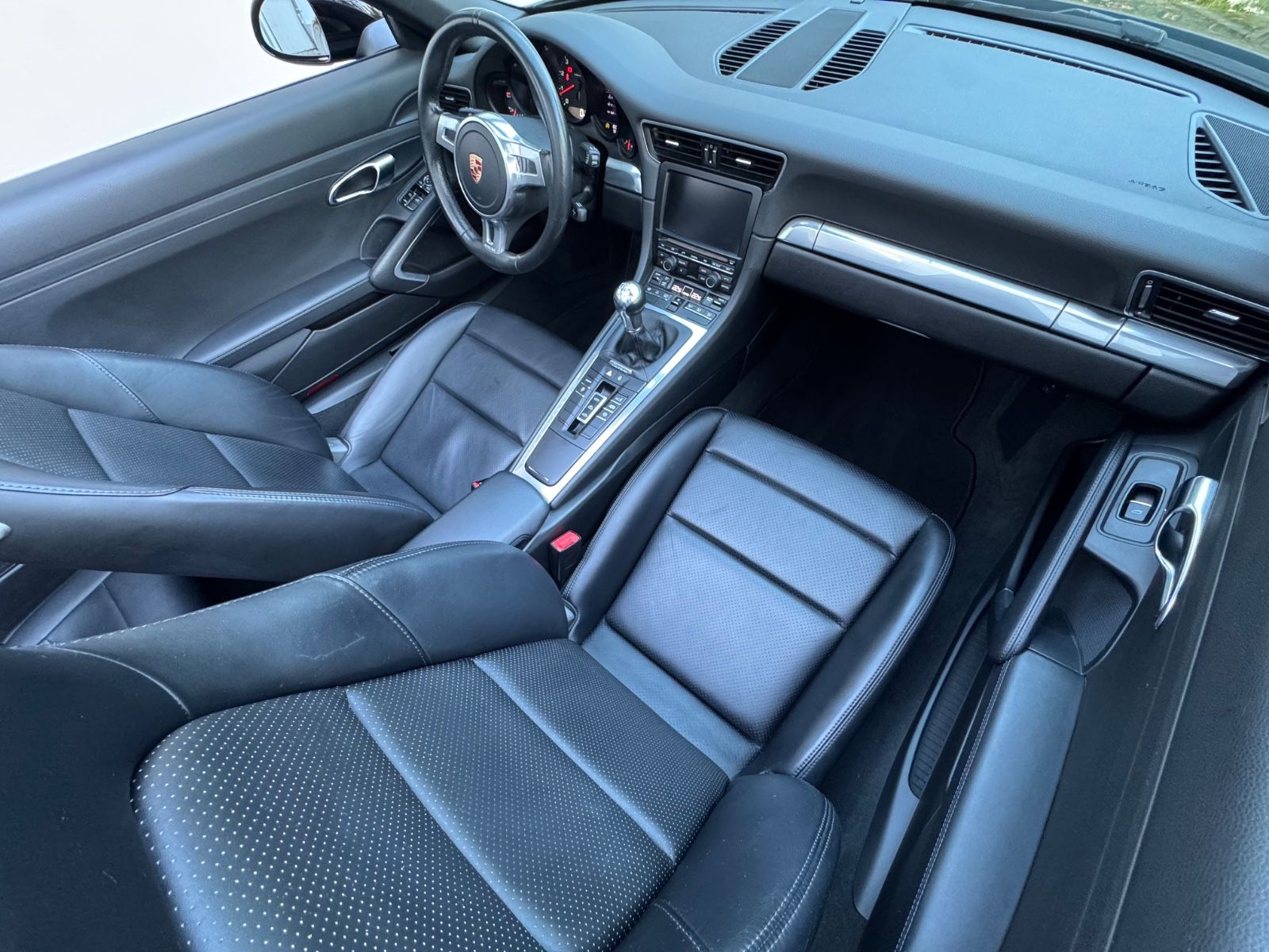 Porsche 991 Carrera Cabrio Schalter/1.Hand/Approved/deut foto 18