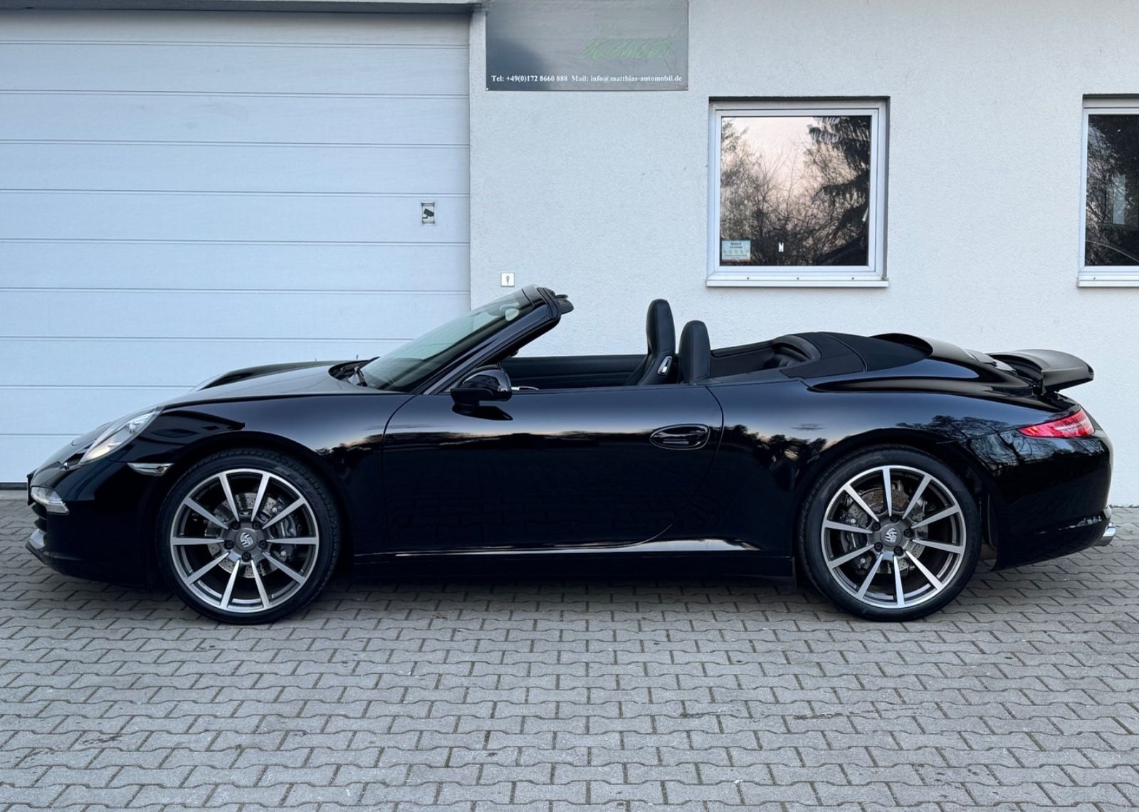Porsche 991 Carrera Cabrio Schalter/1.Hand/Approved/deut foto 3