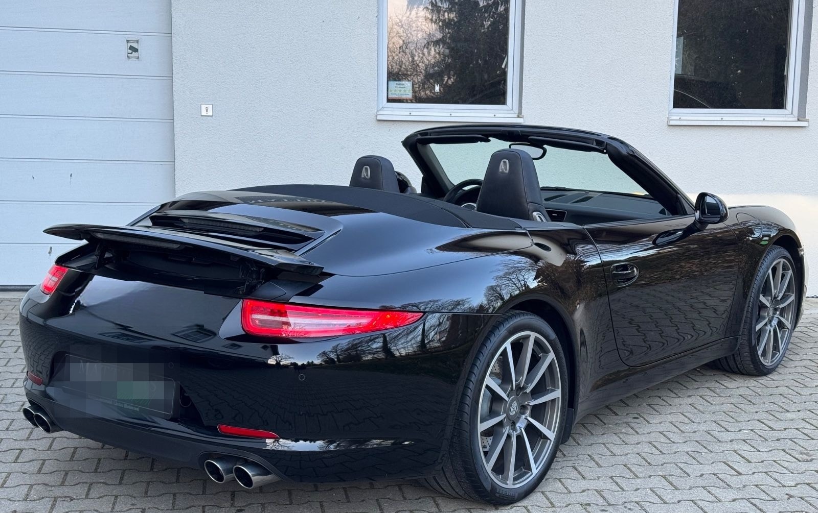 Porsche 991 Carrera Cabrio Schalter/1.Hand/Approved/deut foto 6