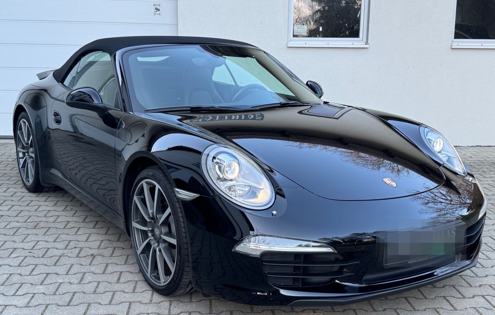 Porsche 991 Carrera Cabrio Schalter/1.Hand/Approved/deut foto 8