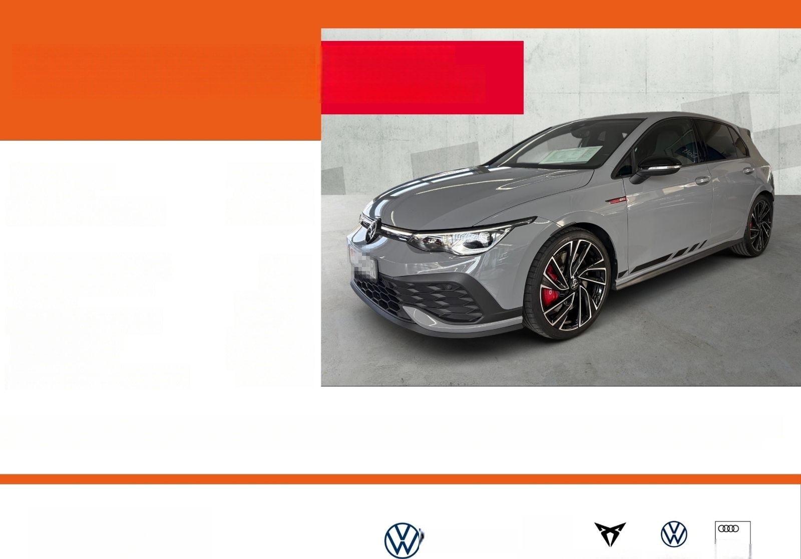 Volkswagen Golf VIII 2.0 TSI DSG GTI CLUBSPORT BLACK +H&K + foto 1