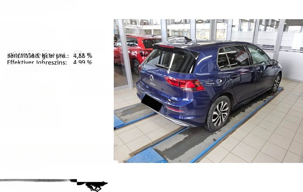 Volkswagen Golf 8 VIII 1.5 eTSI DSG Active ACC/Einparkhi/Mu foto 2