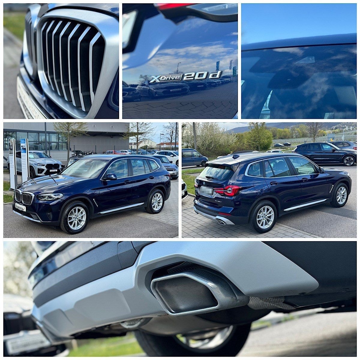 BMW X3 xDrive20d Anhängerkupplung ParkingAssist Sitz foto 17