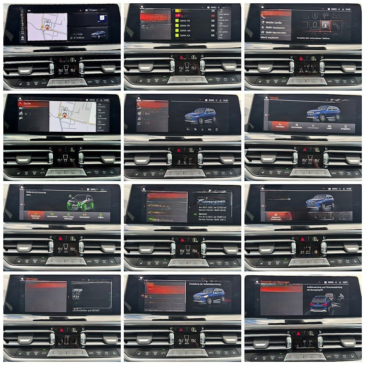 BMW X3 xDrive20d Anhängerkupplung ParkingAssist Sitz foto 24