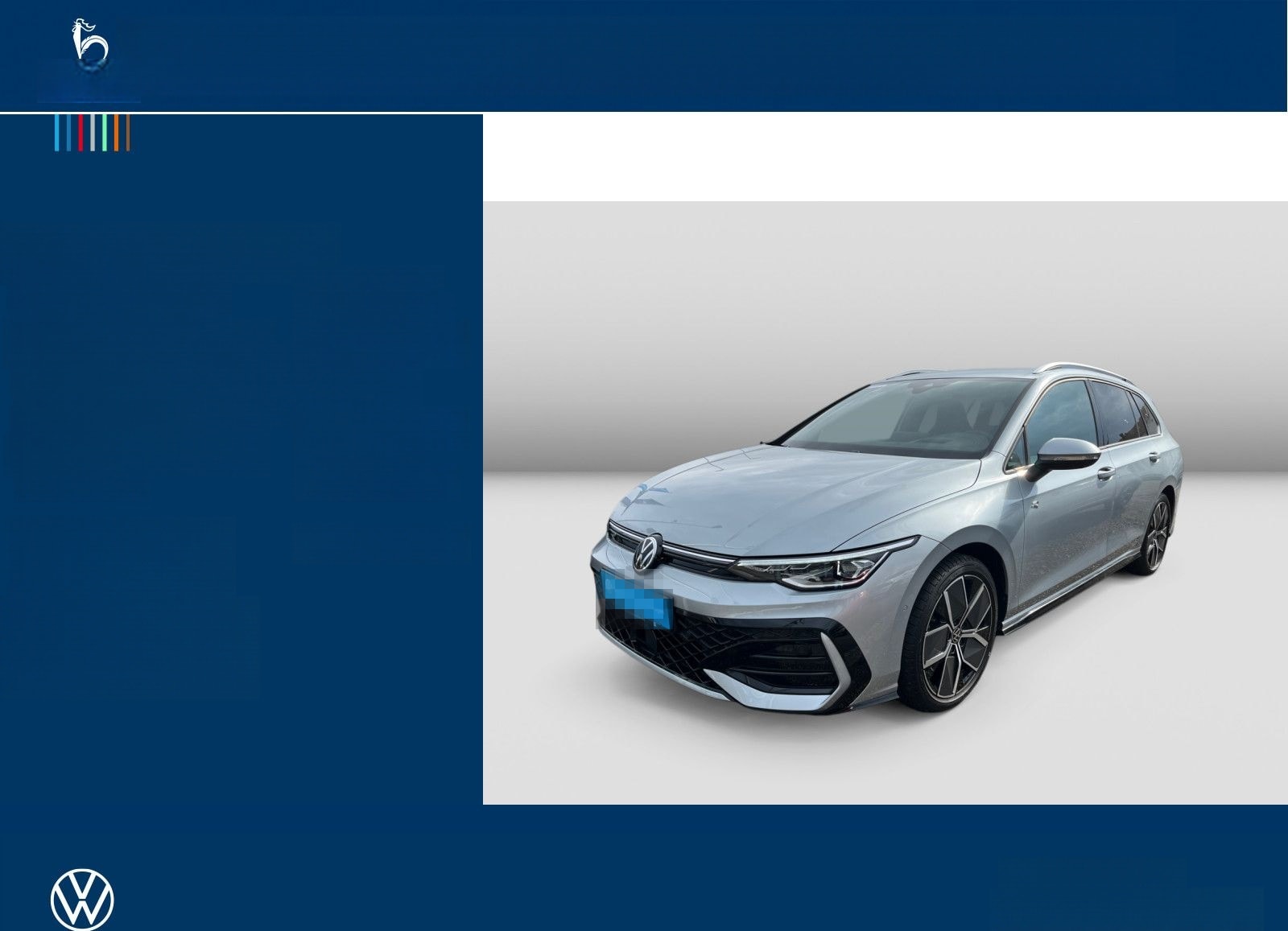 Volkswagen Golf Variant 2.0TDI DSG R-Line Matrix AHK 360° foto 2