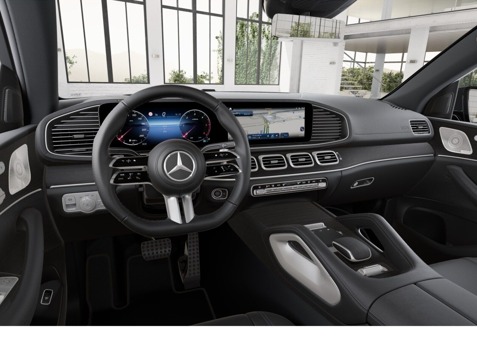 Mercedes-Benz GLE 450 d 4M Coupé AMG NIGHT PANO AHK AIRM BURM foto 5