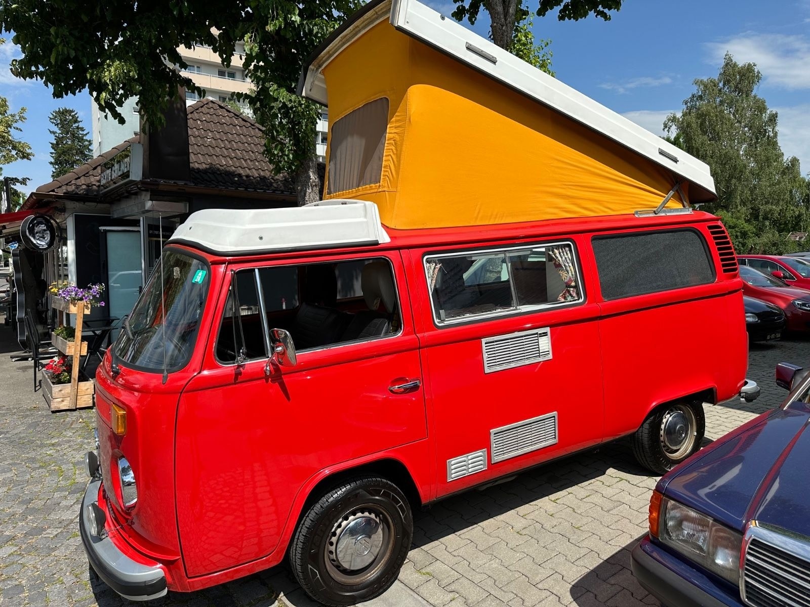Volkswagen T2 VW Bus T2 B Westfalia Camper Oldtimer Top Zus foto 2