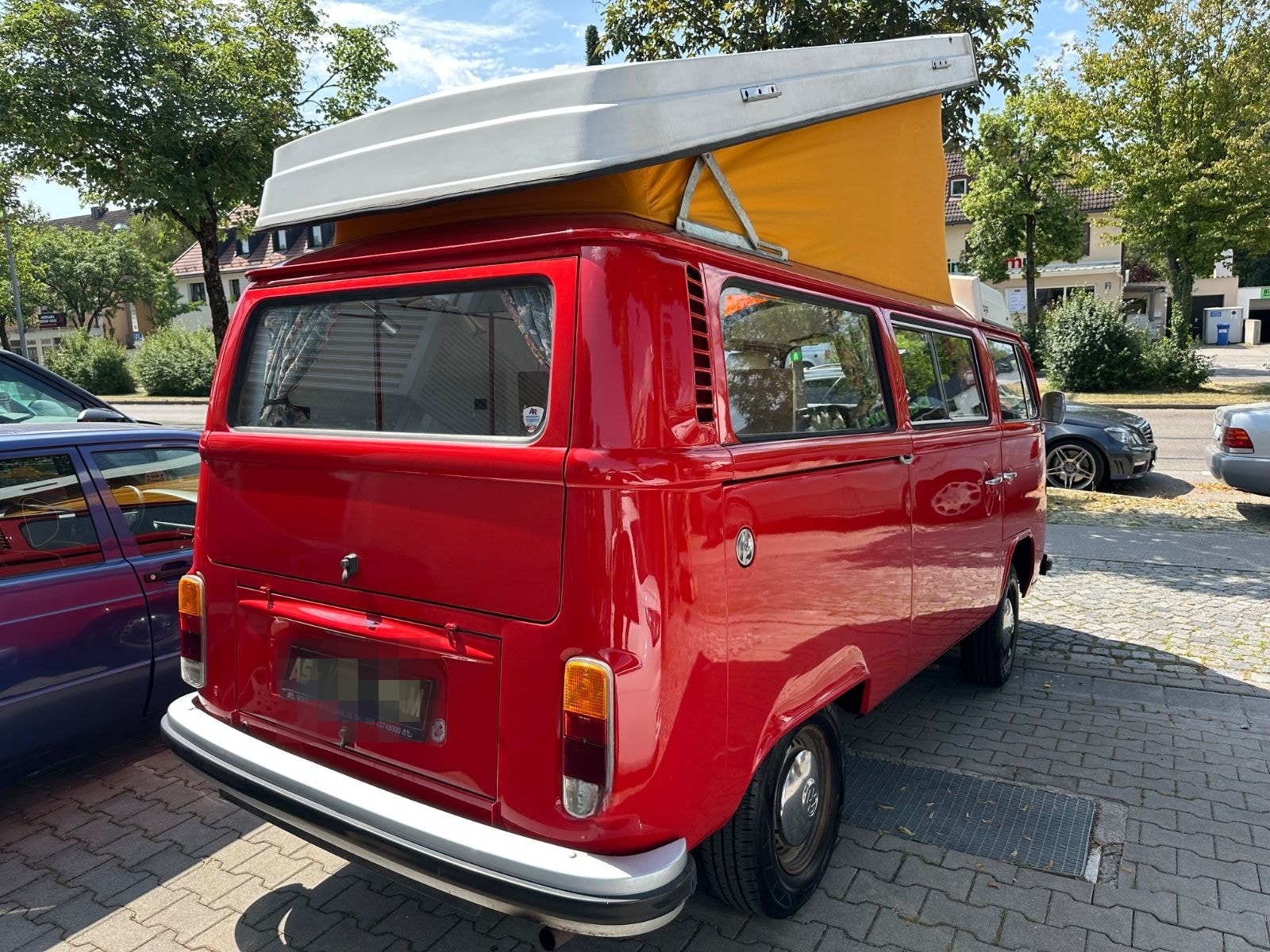 Volkswagen T2 VW Bus T2 B Westfalia Camper Oldtimer Top Zus foto 5