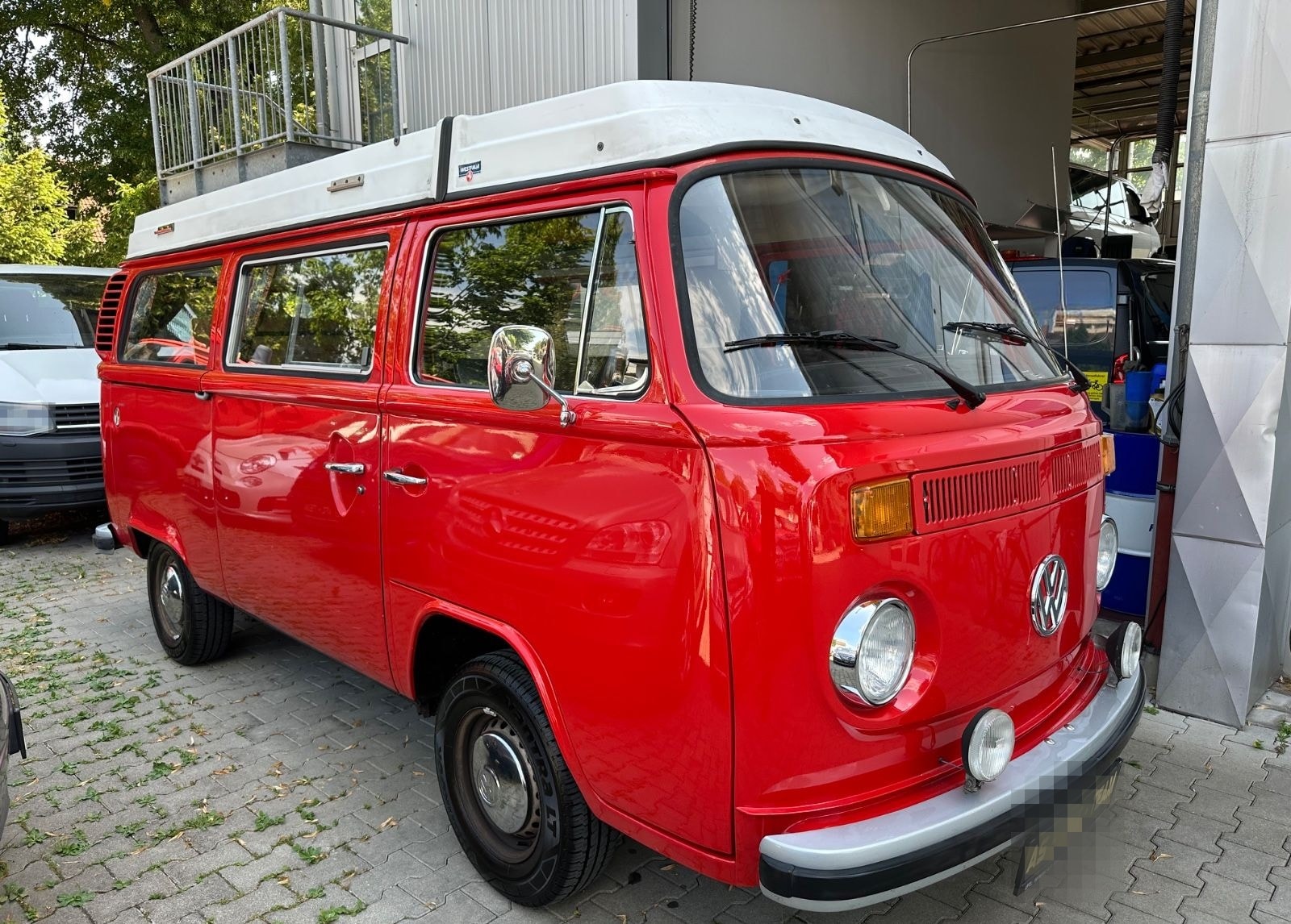 Volkswagen T2 VW Bus T2 B Westfalia Camper Oldtimer Top Zus foto 8