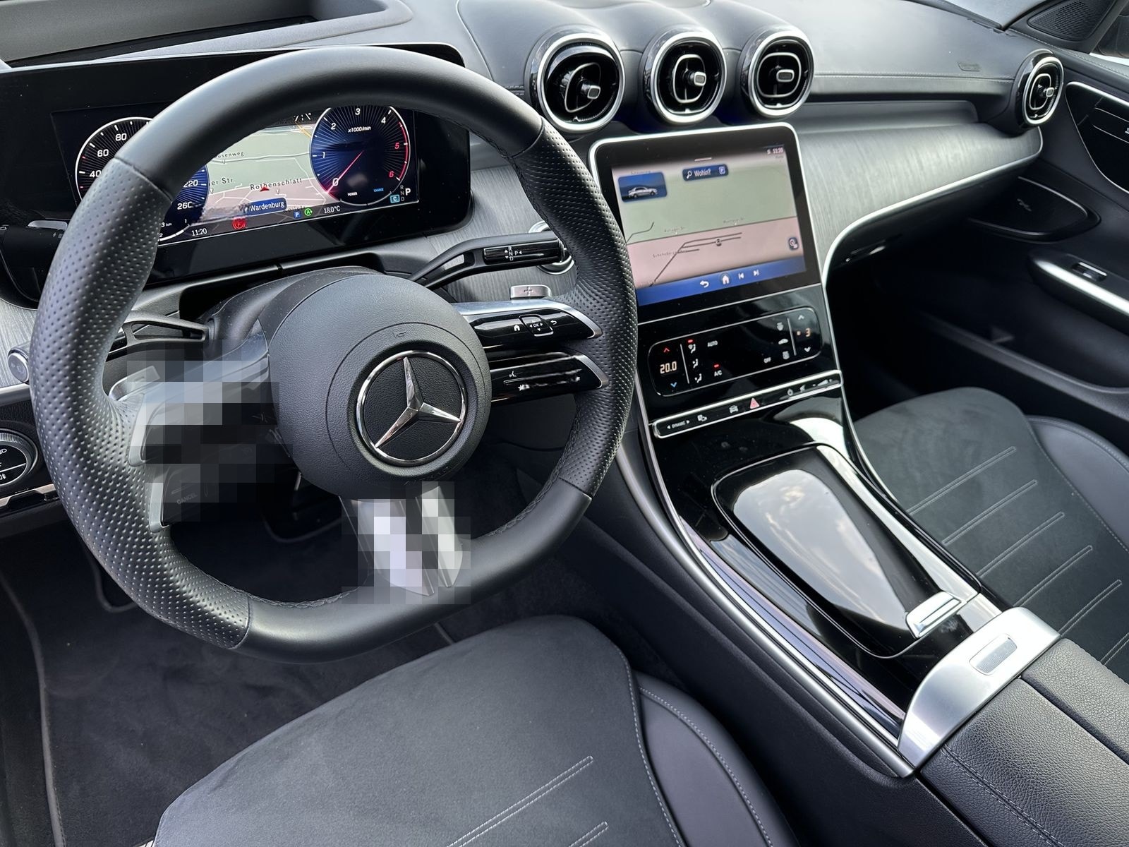 Mercedes-Benz C 200d AMG-Line NAV+LED+KAM+HUD+VCOCK+CARPLAY+PP foto 7