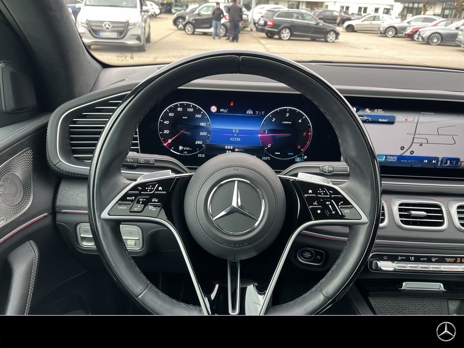 Mercedes-Benz GLE 450 d 4M AMG 22" E-Active-Bode 7-Sitze NP145 foto 11