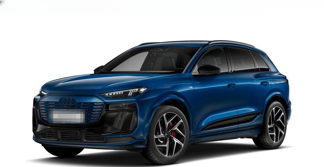 Audi Q6 performance 225 kW edition one blue B&O|AHK foto 2