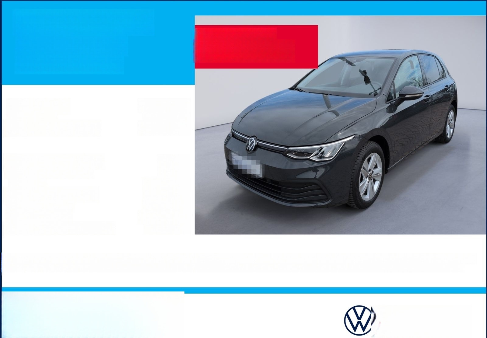 Volkswagen Golf VIII 1.0 eTSI DSG Life LED+ACC+APP+NAVI foto 1