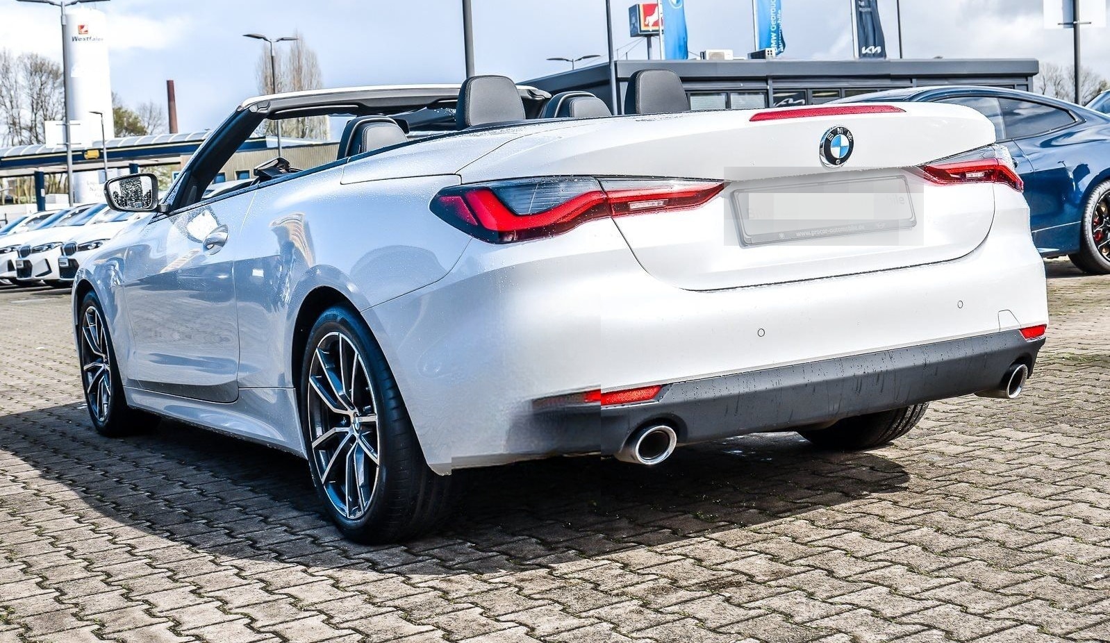 BMW 420d Cabrio DA ACC RFK LC Prof HK DAB foto 7