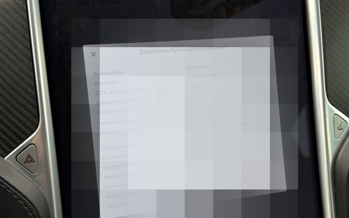 Tesla Model S 90D Facelift 1.Hand MCU2 CCS Panorama foto 16