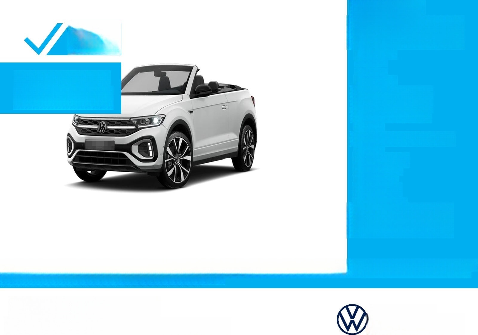 Volkswagen T-Roc Cabriolet 1.5 R-LINE BLACKSTYLE LEDER LM19 foto 1