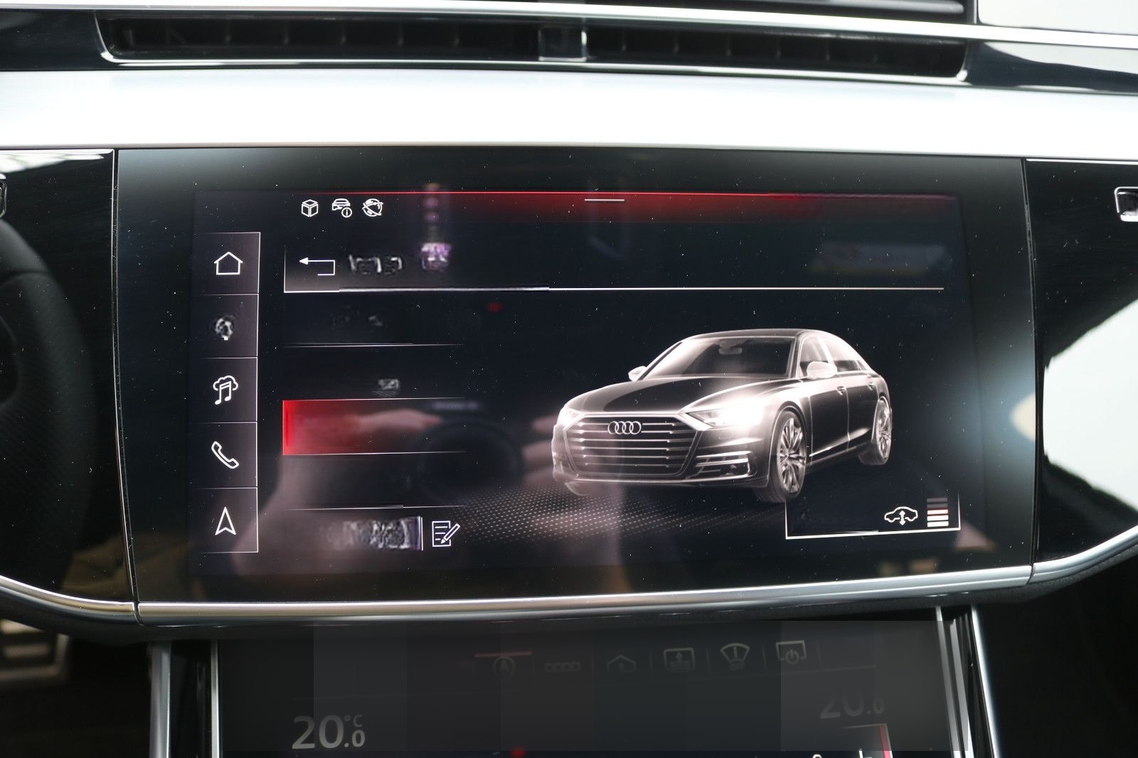 Audi A8L 60 TFSI Lang V8 S line /Exclusive/3xTV/B&O/ foto 13