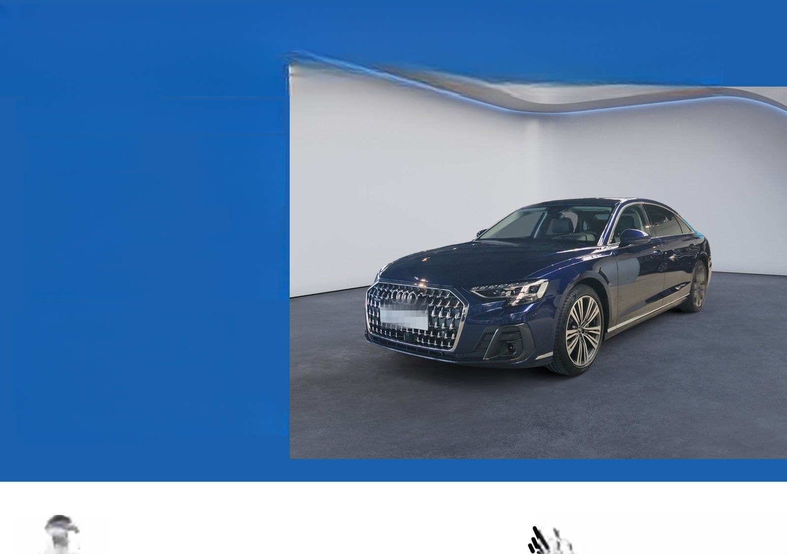 Audi A8 50 TDI quattro Lang HuD+MATRIX LED+STHZG foto 2