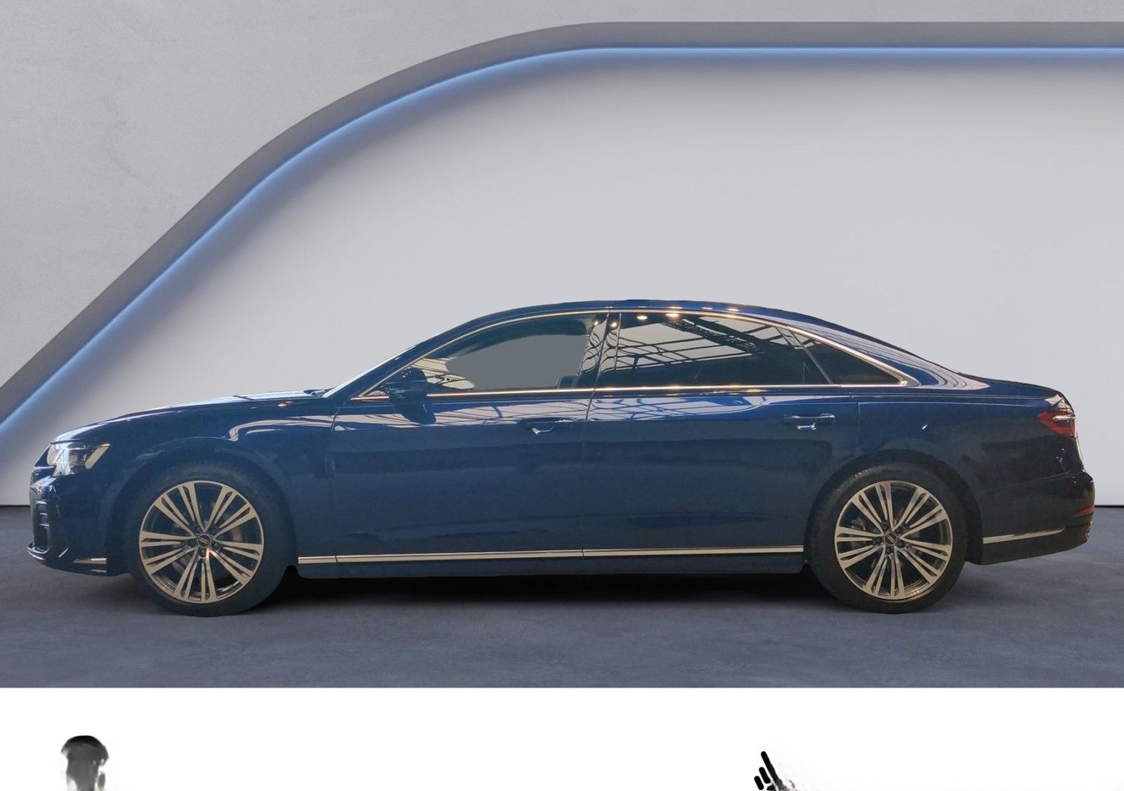 Audi A8 50 TDI quattro Lang HuD+MATRIX LED+STHZG foto 3