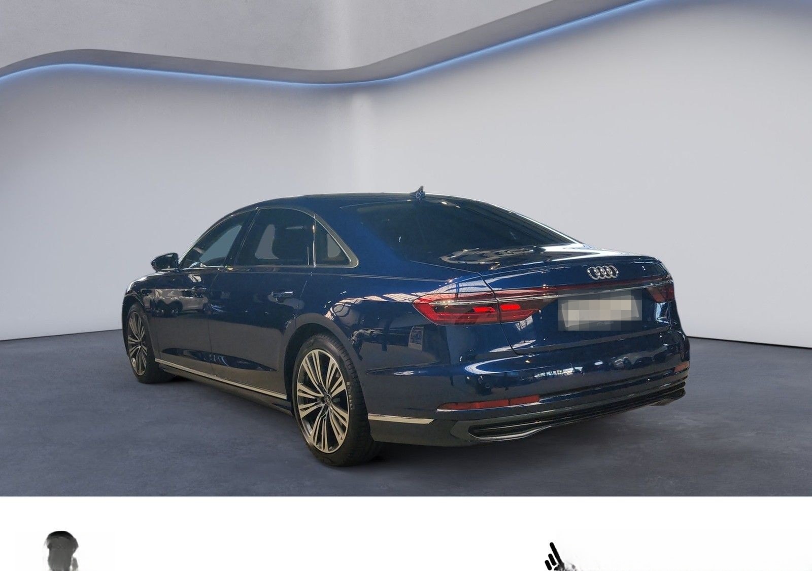 Audi A8 50 TDI quattro Lang HuD+MATRIX LED+STHZG foto 4