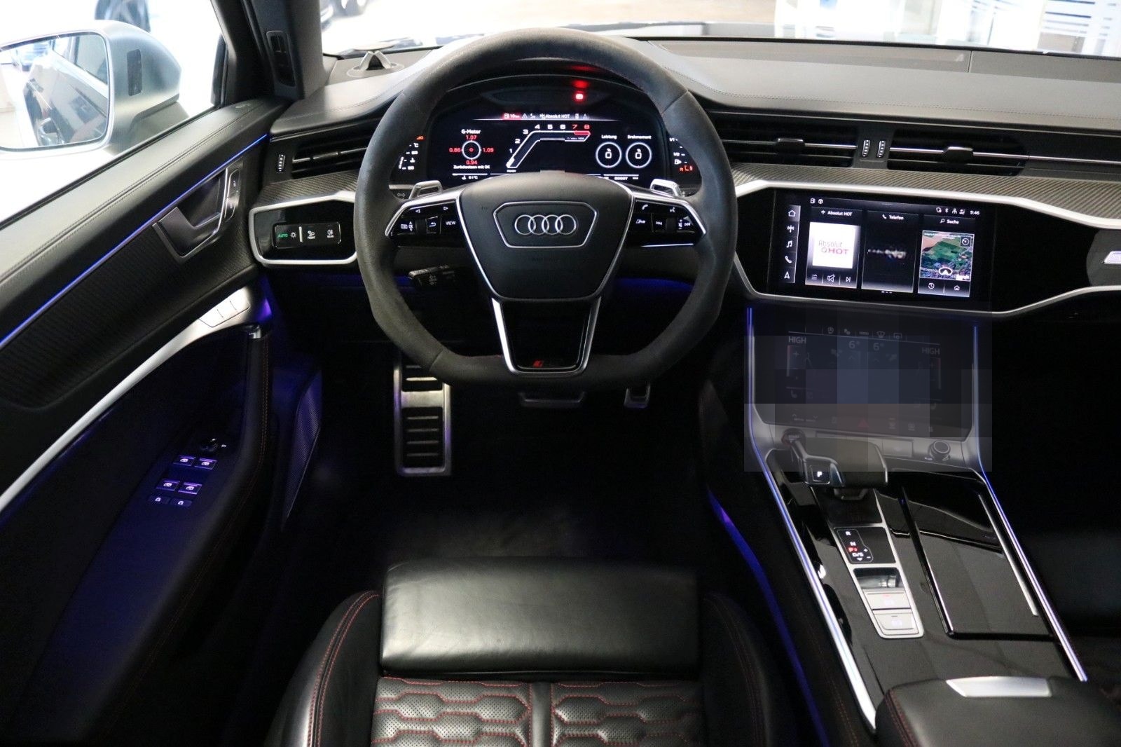 Audi RS6 Nachtsicht Pano AHK Laser HUD B&O Laser Voll foto 21