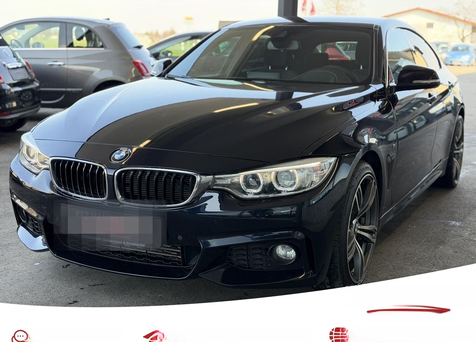 BMW 420d GRAN COUPE M-SPORT LED NAVI HUD HIFI AHK 19 foto 1