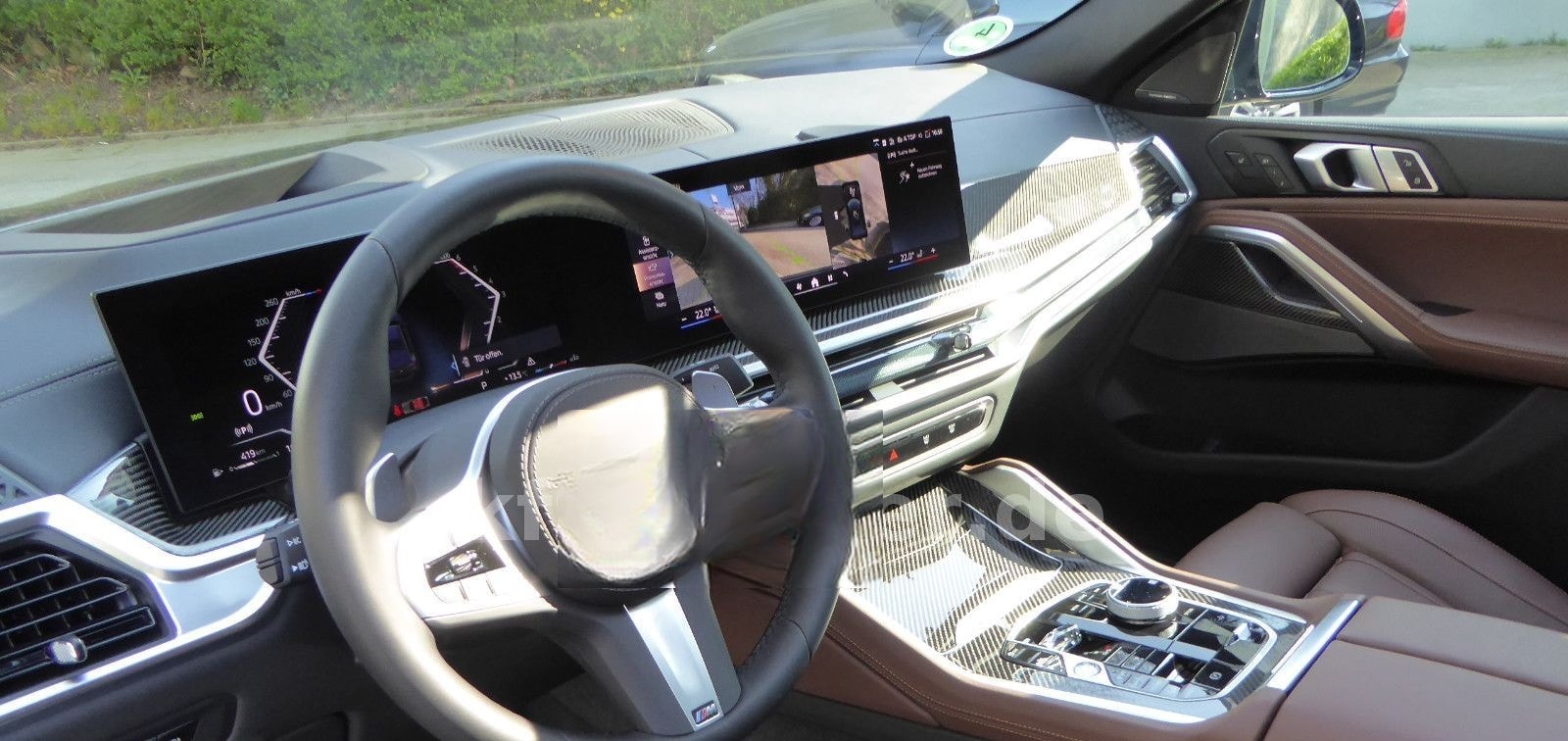 BMW X6 40d M Sport Pro/Leder Coffee/Pano/AHK/22/Luft foto 7